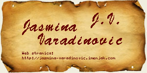 Jasmina Varadinović vizit kartica